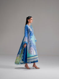 Bin Ilyas | Amour Luxury Lawn 26 |187-A by Bin Ilyas - Designer Dress  - Type : Ladies Clothes - Available at Libayah - 100% Original 