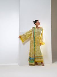 Bin Ilyas | Amour Luxury Lawn 26 | 187-B by Bin Ilyas - Designer Dress  - Type : Ladies Clothes - Available at Libayah - 100% Original 