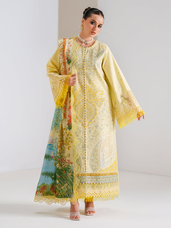 Bin Ilyas | Amour Luxury Lawn 26 | 187-B by Bin Ilyas - Designer Dress  - Type : Ladies Clothes - Available at Libayah - 100% Original 