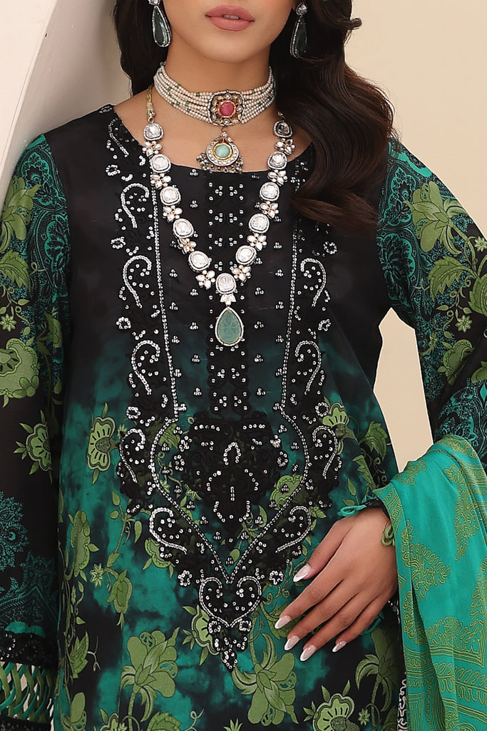 Charizma | Naranji Embroidered Lawn 24 | CN4-007 by Charizma - Designer Dress - Type: Ladies Clothes - Available at Libayah - 100% Original