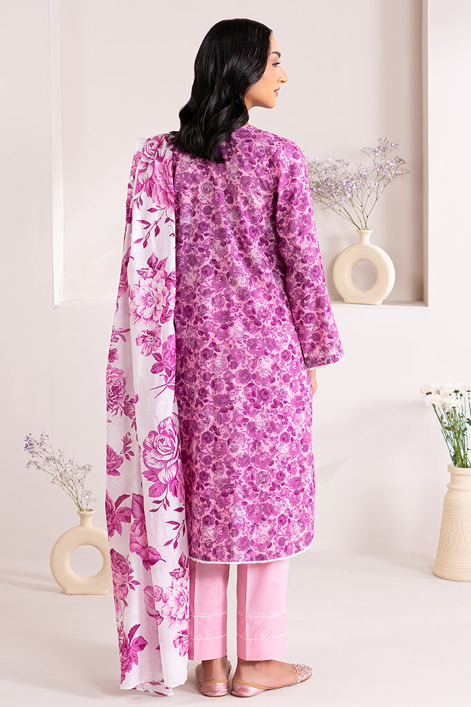 Cross Stitch | Daily Wear | PINK WAVE by Cross Stitch - Designer Dress - Type: Casuals - Available at Libayah - 100% Original