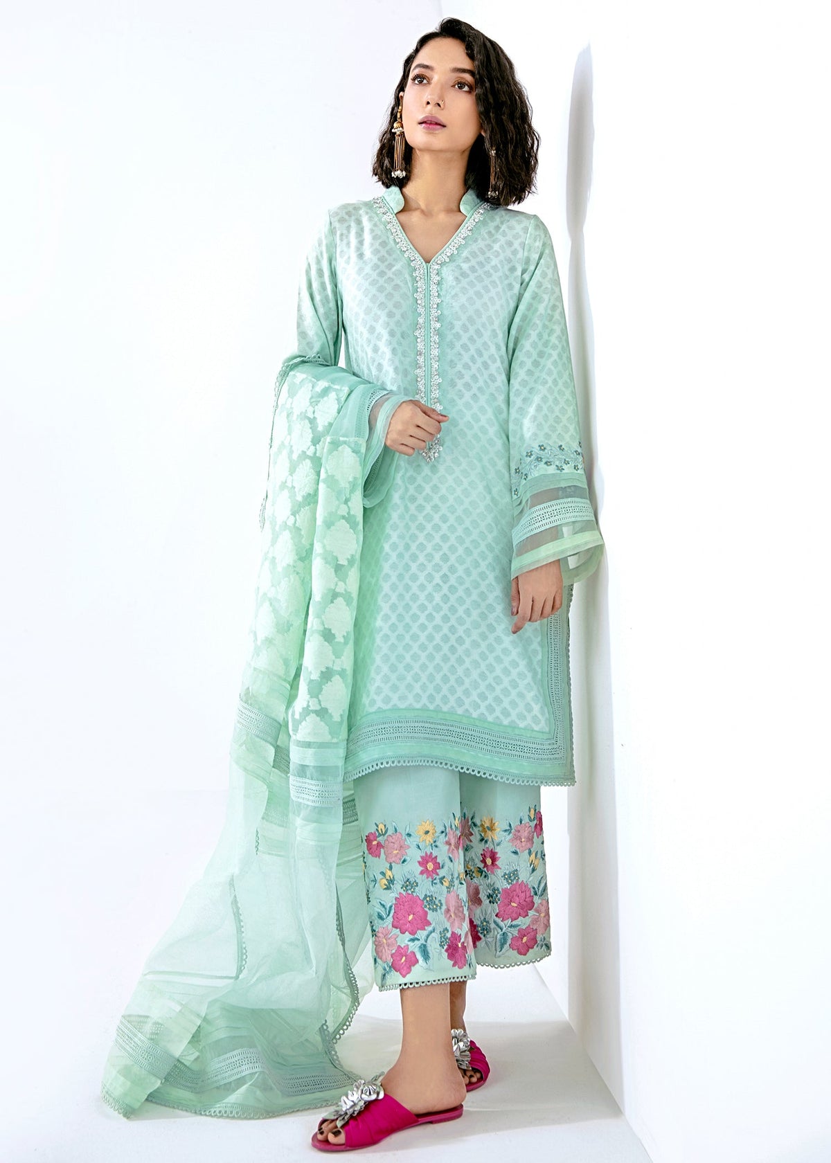 Saira Shakira | Luxury Pret | Garnet by Saira Shakira - Designer Dress  - Type : Ladies Clothes - Available at Libayah - 100% Original 