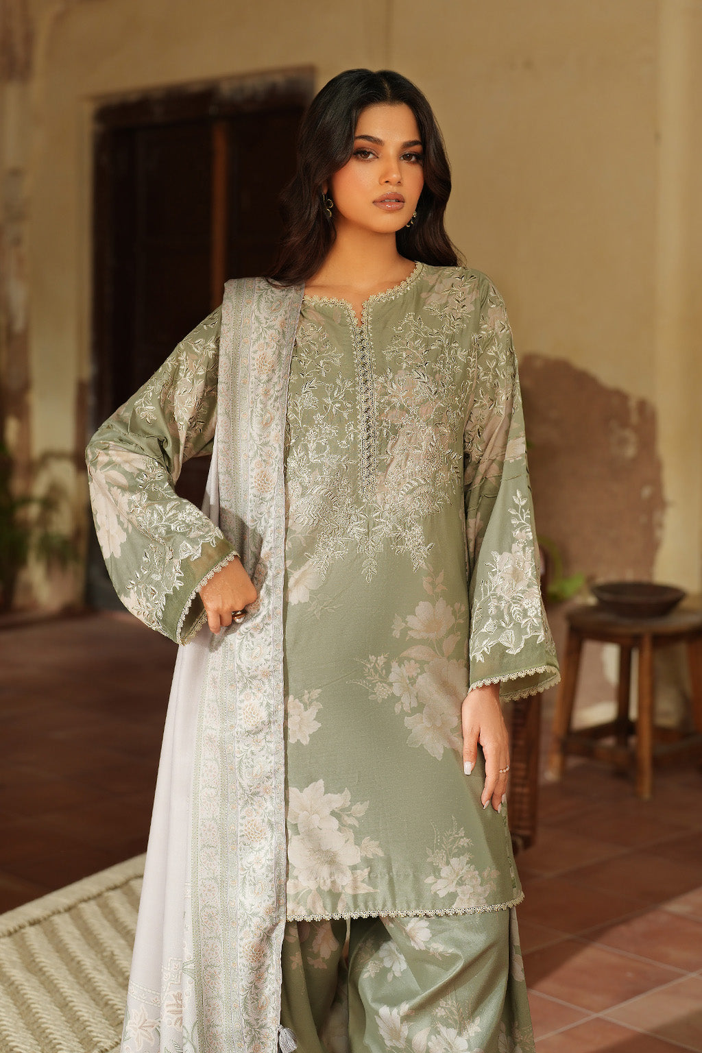 Iznik | Winter 25 | IPF-08 by Iznik - Designer Dress  - Type : Ladies Clothes - Available at Libayah - 100% Original 
