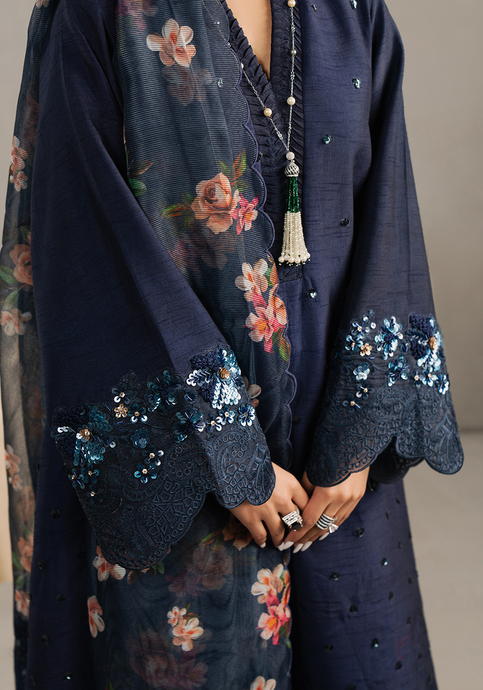 Zarqash | Silk Edit | ZQS 001 AMAYA by Zarqash - Designer Dress - Type: Ladies Clothes - Available at Libayah - 100% Original