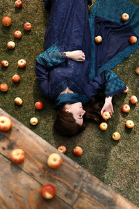 Azure | Luxury Lawn 26 | Blueberry by Azure - Designer Dress  - Type : Ladies Clothes - Available at Libayah - 100% Original 