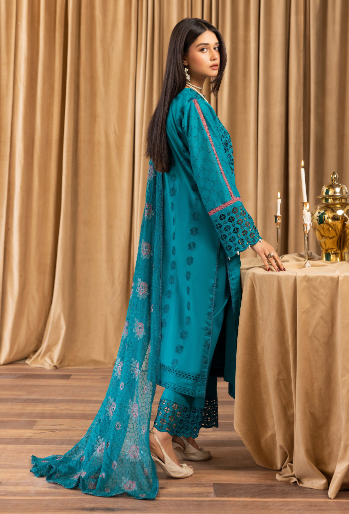 Humdum | Elegant Chikankari 25 | D04 by Humdum - Designer Dress - Type: Ladies Clothes - Available at Libayah - 100% Original