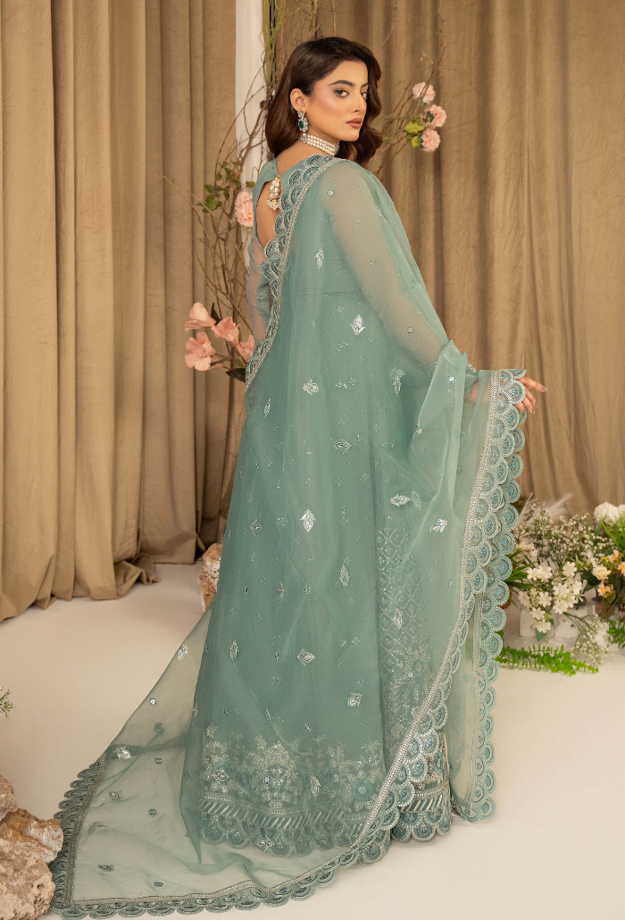 Humdum | Chiffon Collection | HOC - D10 by Humdum - Designer Dress - Type: Ladies Clothes - Available at Libayah - 100% Original