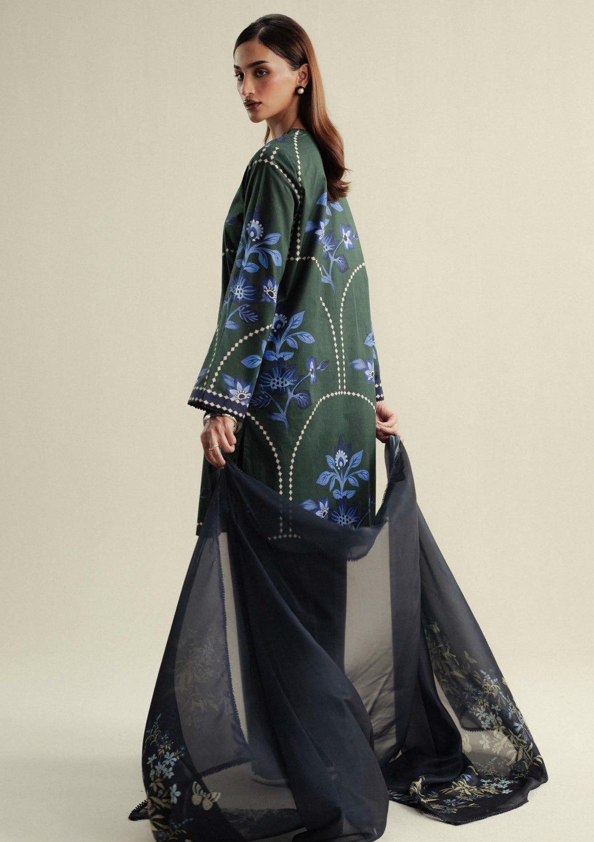 Zara Shahjahan | Coco Prints 25 | Loom-3B by Zara Shahjahan - Designer Dress  - Type : Ladies Clothes - Available at Libayah - 100% Original 