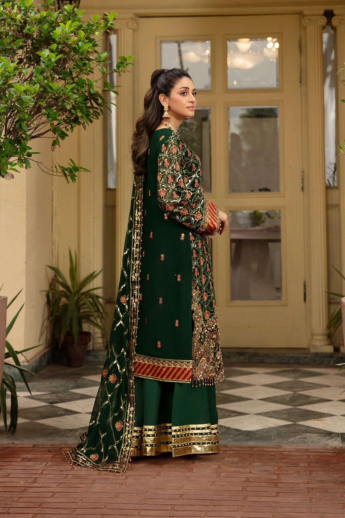 Raeesa Premium | Dehleez Formals | Dl 1038 by Raeesa Premium - Designer Dress  - Type : Ladies Clothes - Available at Libayah - 100% Original 