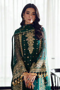 Baroque | Formals Collection | EMBROIDERED CHIFFON UF-505 by Baroque - Designer Dress  - Type : Ladies Clothes - Available at Libayah - 100% Original 