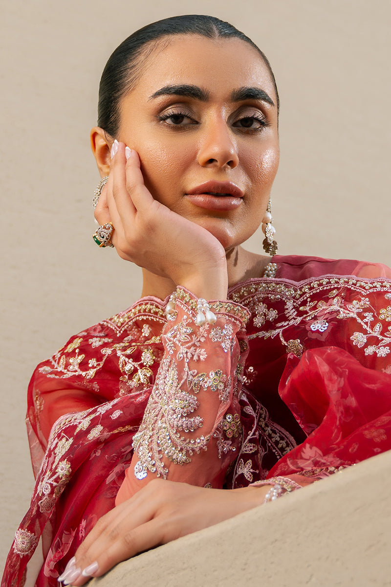 Cross Stitch | Wedding Collection 24 | CRIMSON FIRE by Cross Stitch - Designer Dress - Type: Formal - Available at Libayah - 100% Original