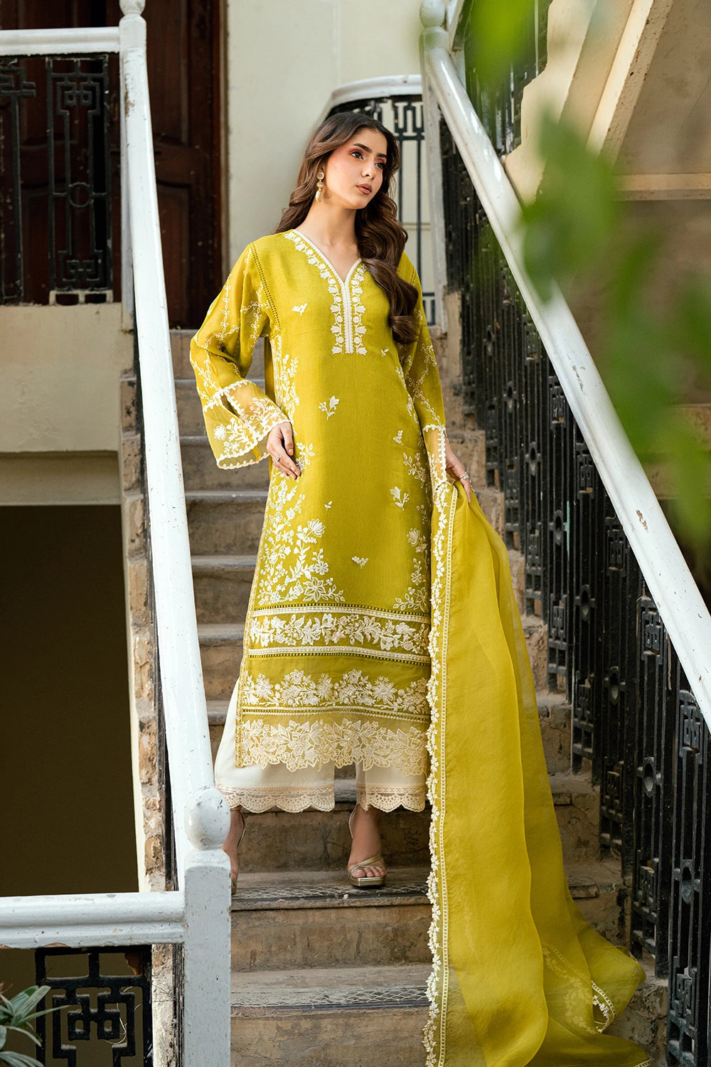 Afrozeh | Basic Pret 26 RTW | NACRE by Afrozeh - Designer Dress  - Type : Ladies Clothes - Available at Libayah - 100% Original 