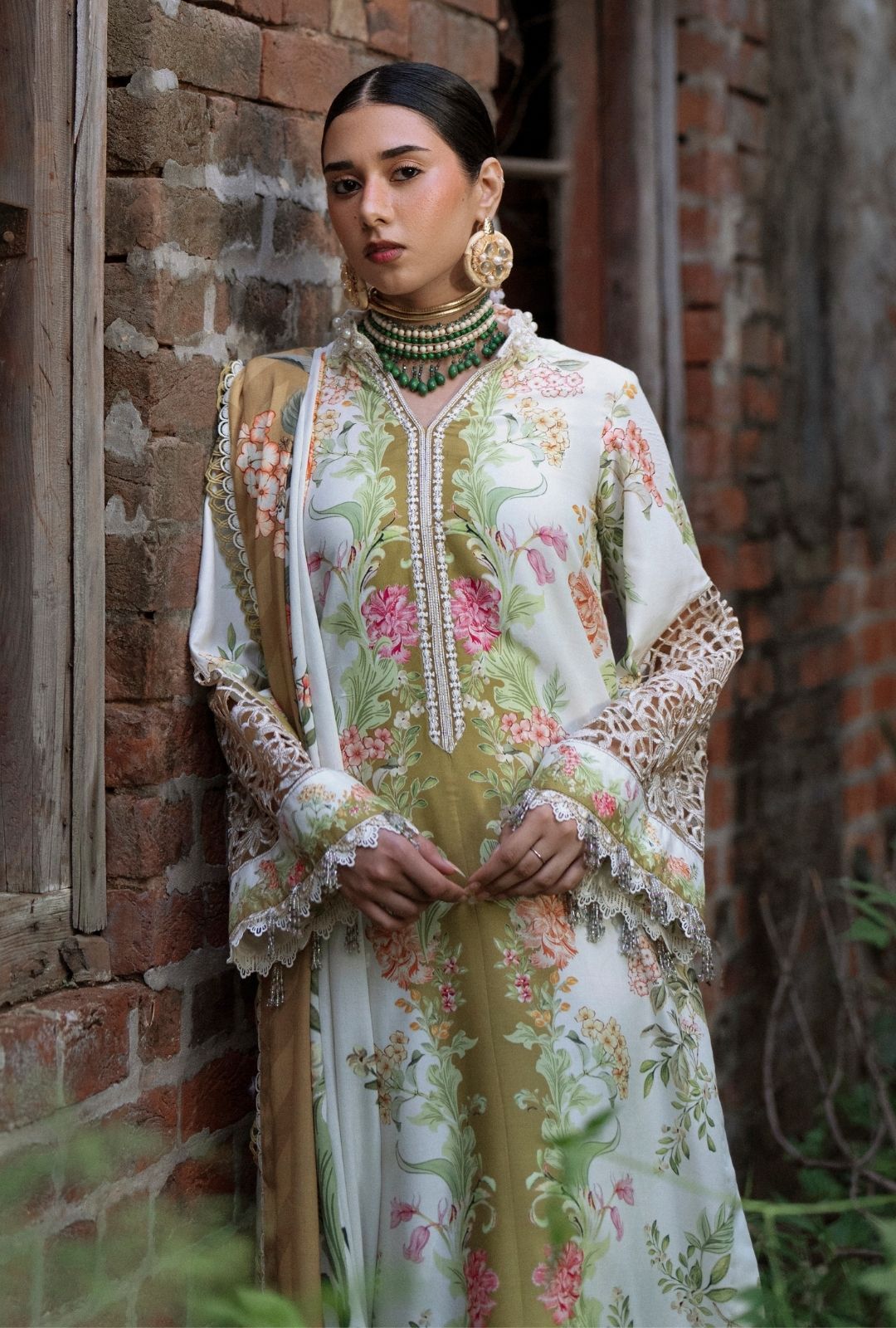 AJR Couture | Sard Sham | Gulrukh by AJR Couture - Designer Dress - Type : Ladies Clothes - Available at Libayah - 100% Original 