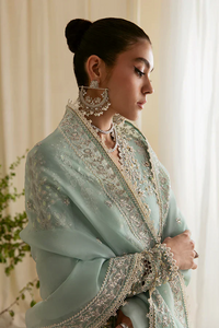 Suffuse | Freeshia Formals | Mint Angrakha - by Libayah - Registered Vendor of : Suffuse - 100% Original Designer Dress