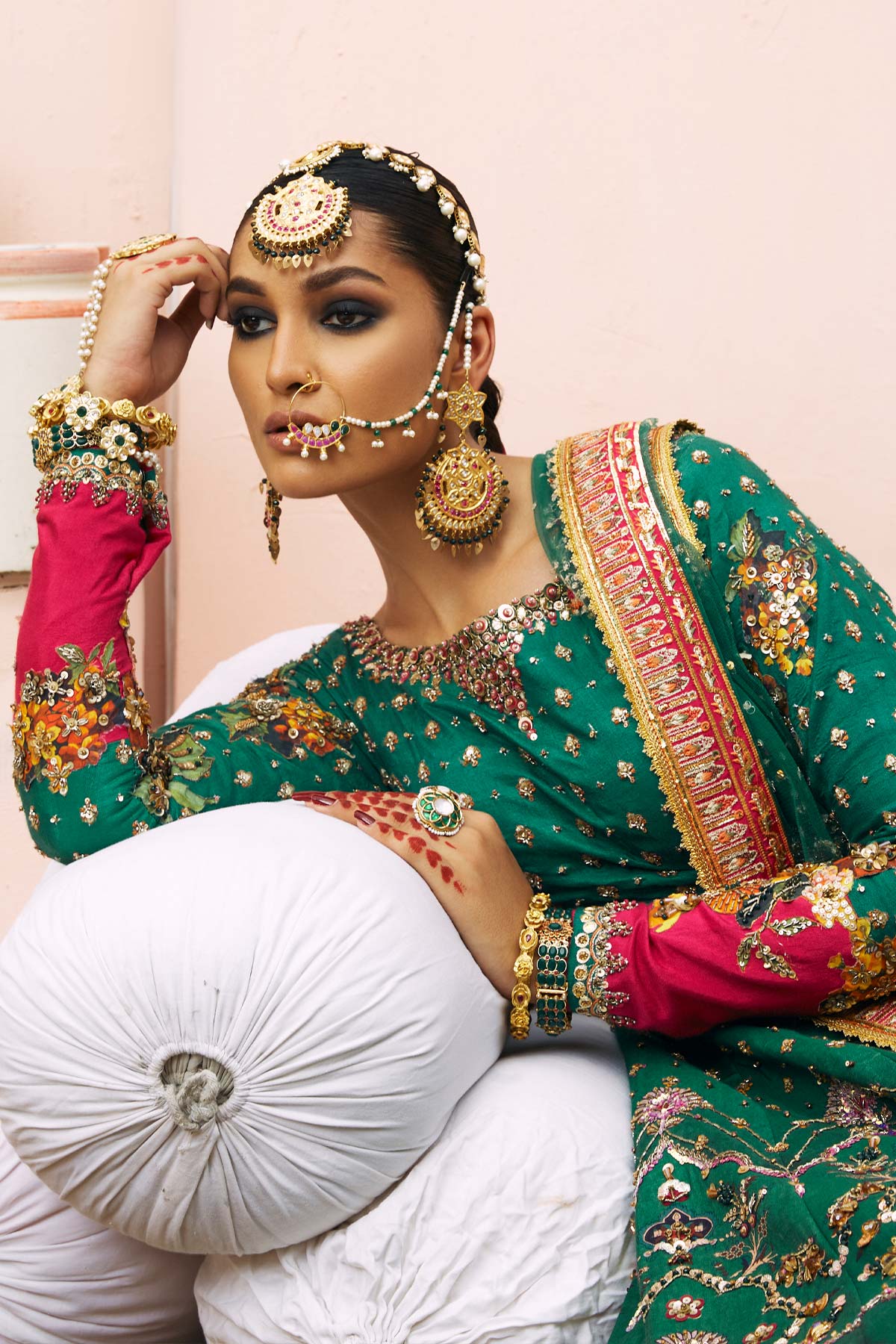 Mina Kashif | Wedding Formals | Rani by Mina Kashif - Designer Dress - Type: Bridal - Available at Libayah - 100% Original
