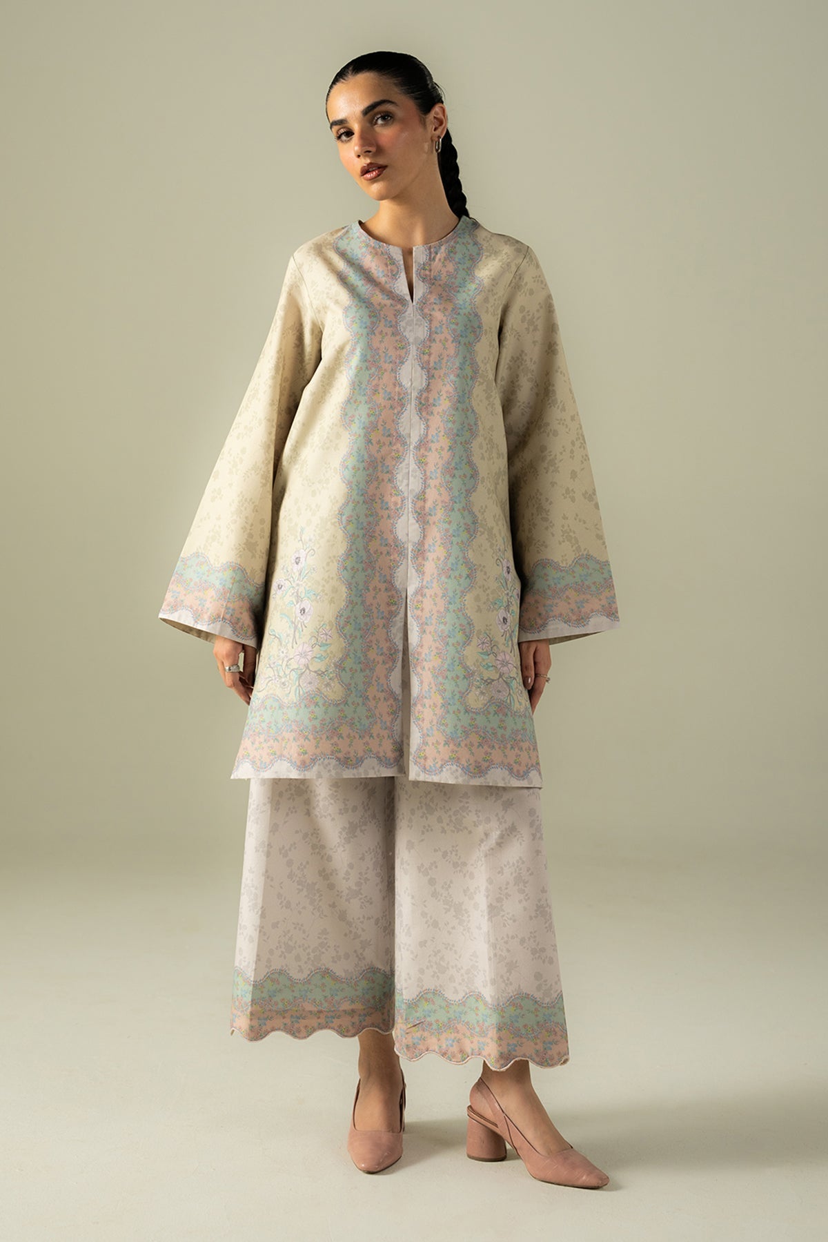 Afrozeh | Coords 25 | Static by Afrozeh - Designer Dress  - Type : Ladies Clothes - Available at Libayah - 100% Original 
