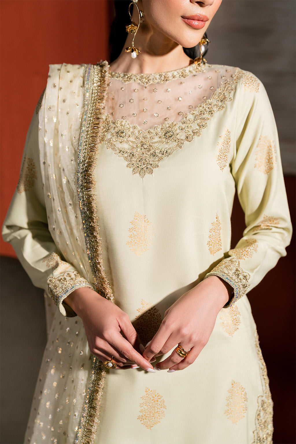 Neeshay | Raw Silk | RTW-RS-04 by Neeshay - Designer Dress  - Type : Ladies Clothes - Available at Libayah - 100% Original 