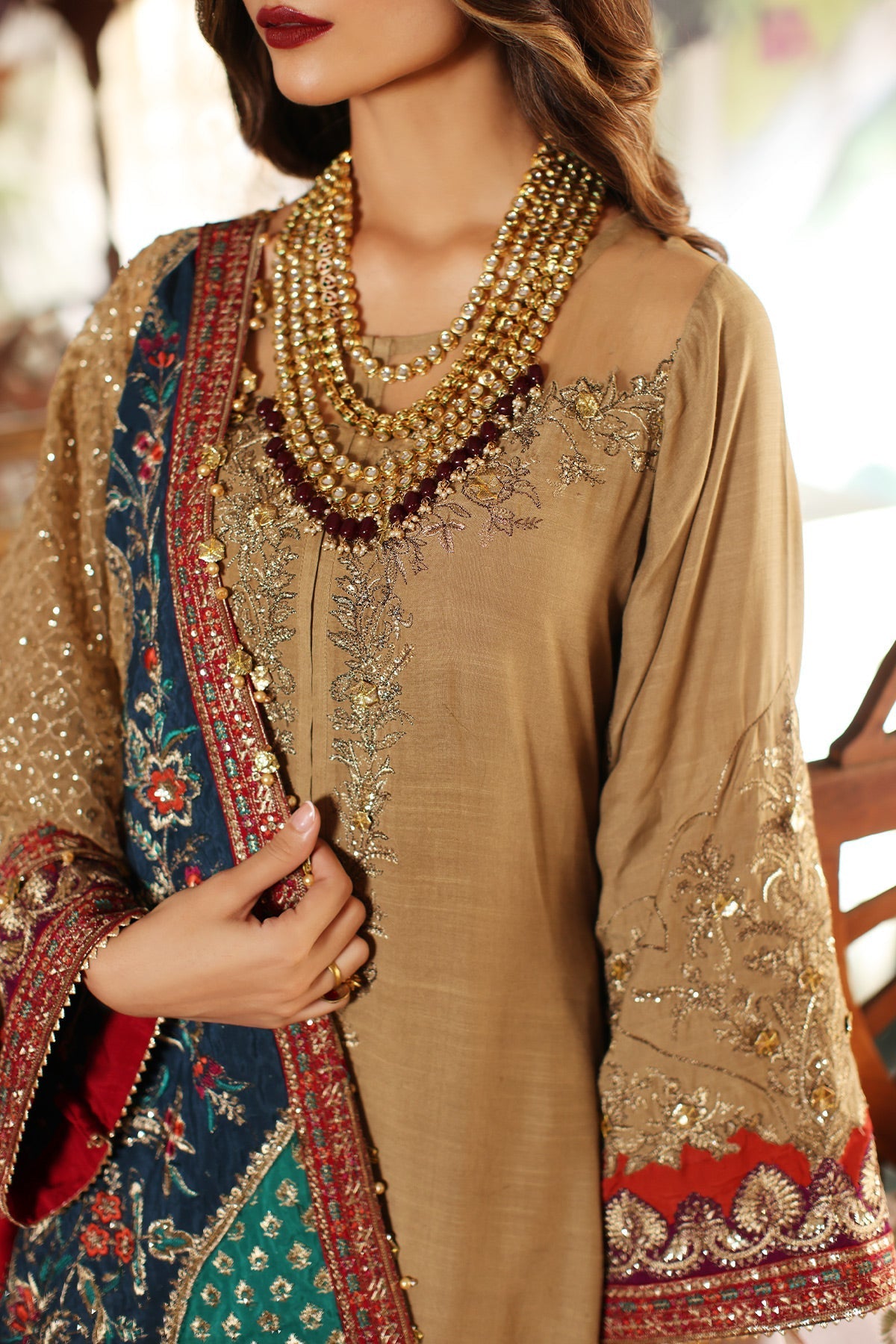 Mina Kashif | Luxury Pret | MKF23-16 by Mina Kashif - Designer Dress - Type: Formal - Available at Libayah - 100% Original