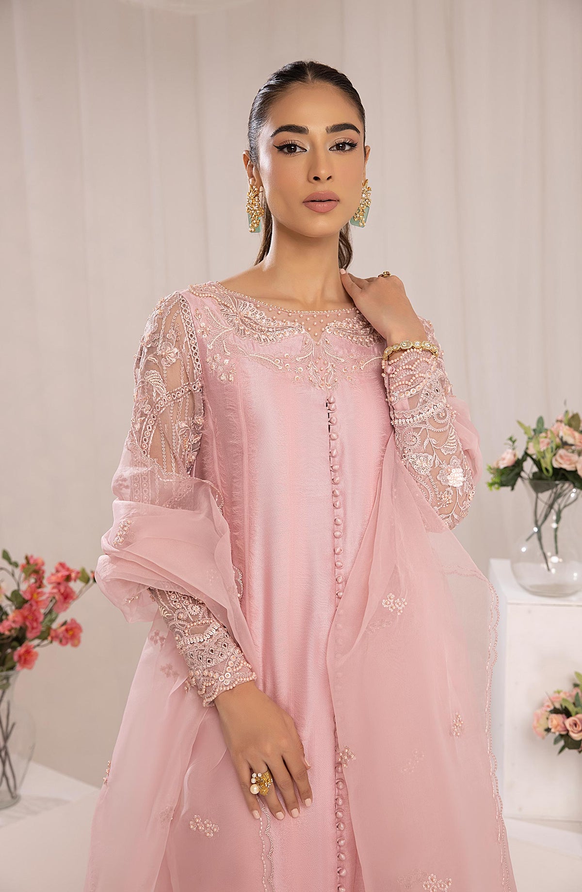 Mina Kashif | Luxury Pret | MK23-20 by Mina Kashif - Designer Dress - Type: Bridal - Available at Libayah - 100% Original
