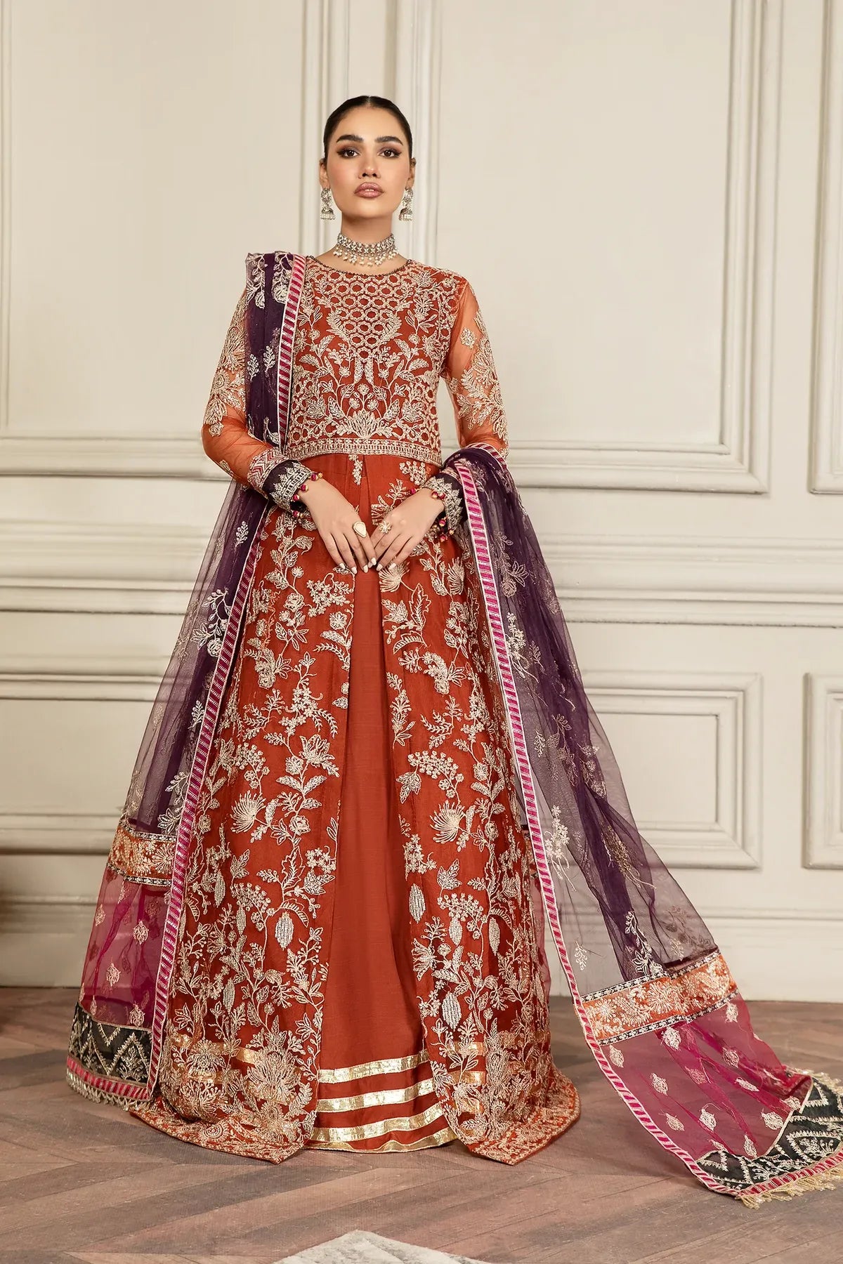 Zarif | Mehroz Formals | AMBER by Zarif - Designer Dress - Type: Ladies Clothes - Available at Libayah - 100% Original