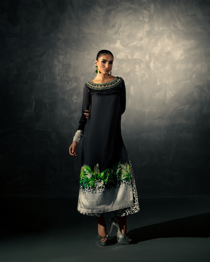 Vasal | Zyra Luxe Pret 26 | Noir Amber by Vasal - Designer Dress  - Type : Ladies Clothes - Available at Libayah - 100% Original 