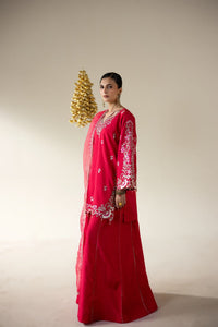 Enzo | Lune Des Fleurs | MERLOT by Enzo - Designer Dress  - Type : Ladies Clothes - Available at Libayah - 100% Original 