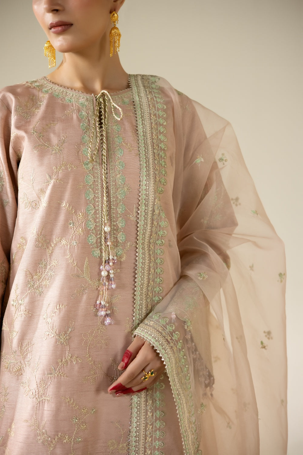 Enzo | Lune Des Fleurs | VAILA by Enzo - Designer Dress  - Type : Ladies Clothes - Available at Libayah - 100% Original 