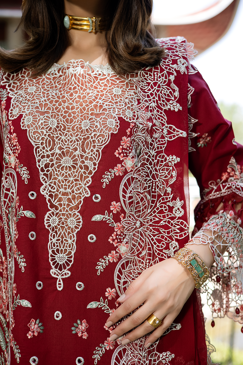 Raeesa Premium | Amani Lawn 26 | AM-004 ROSYN - by Libayah - Registered Vendor of : Raeesa Premium - 100% Original Designer Dress