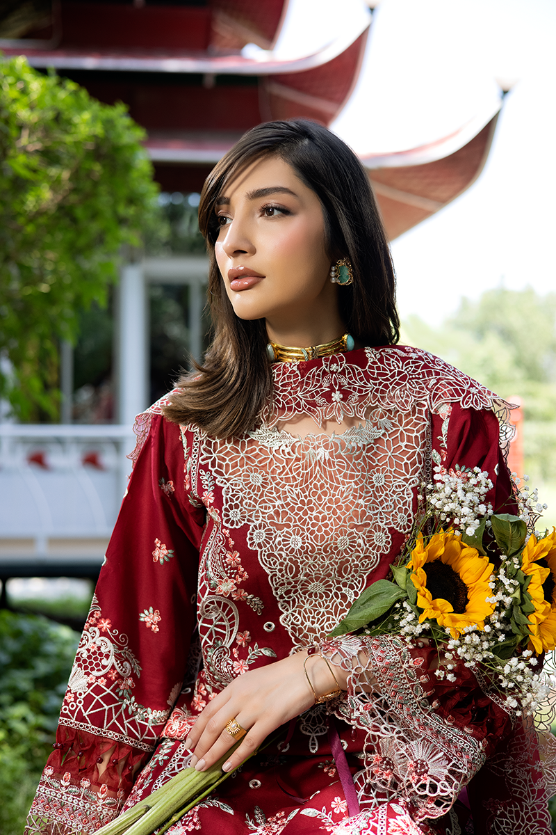 Raeesa Premium | Amani Lawn 26 | AM-004 ROSYN - by Libayah - Registered Vendor of : Raeesa Premium - 100% Original Designer Dress