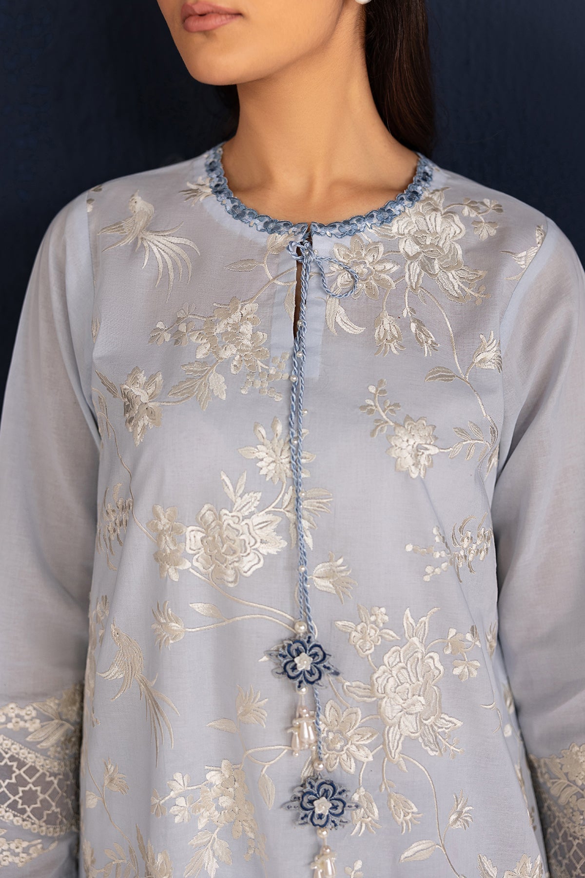 Baroque | Luxury Summer Pret | UF-4466 by Baroque - Designer Dress  - Type : Ladies Clothes - Available at Libayah - 100% Original 