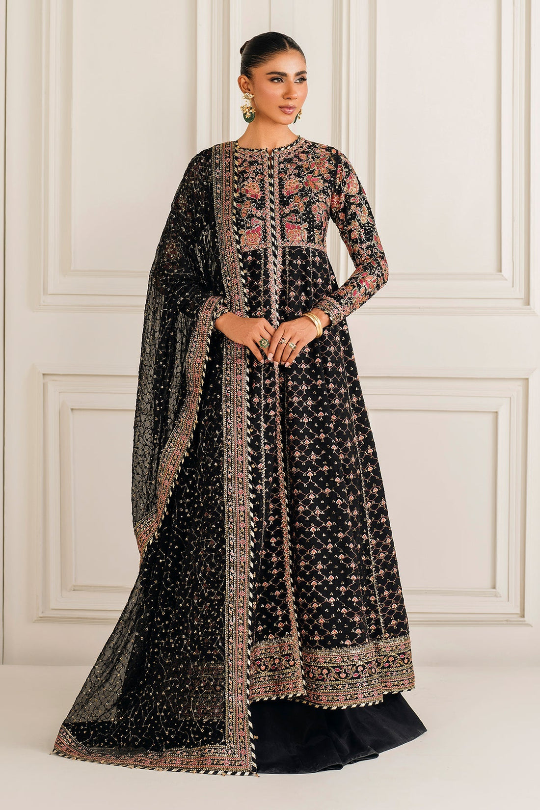 Baroque | Formal Collection | UF-4156 by Baroque - Designer Dress  - Type : Ladies Clothes - Available at Libayah - 100% Original 