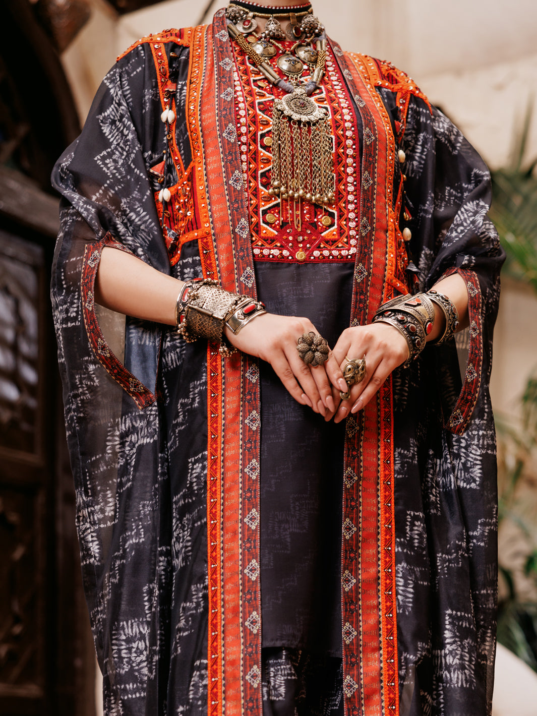 Almirah | Lok Wirsa Signature Collection | ALP-3PS-1955B by Almirah - Designer Dress - Type: Formal - Available at Libayah - 100% Original