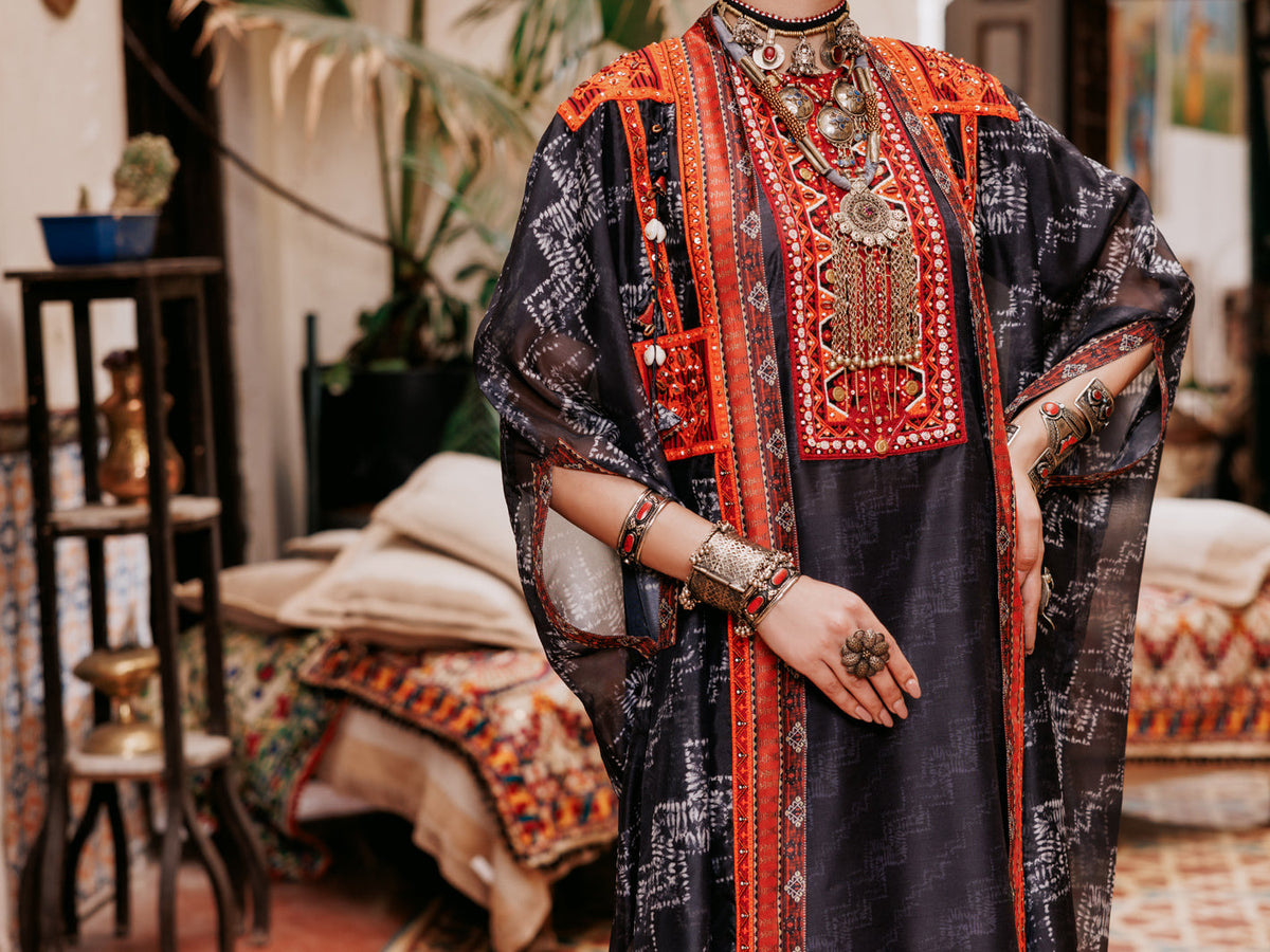 Almirah | Lok Wirsa Signature Collection | ALP-3PS-1955B by Almirah - Designer Dress - Type: Formal - Available at Libayah - 100% Original