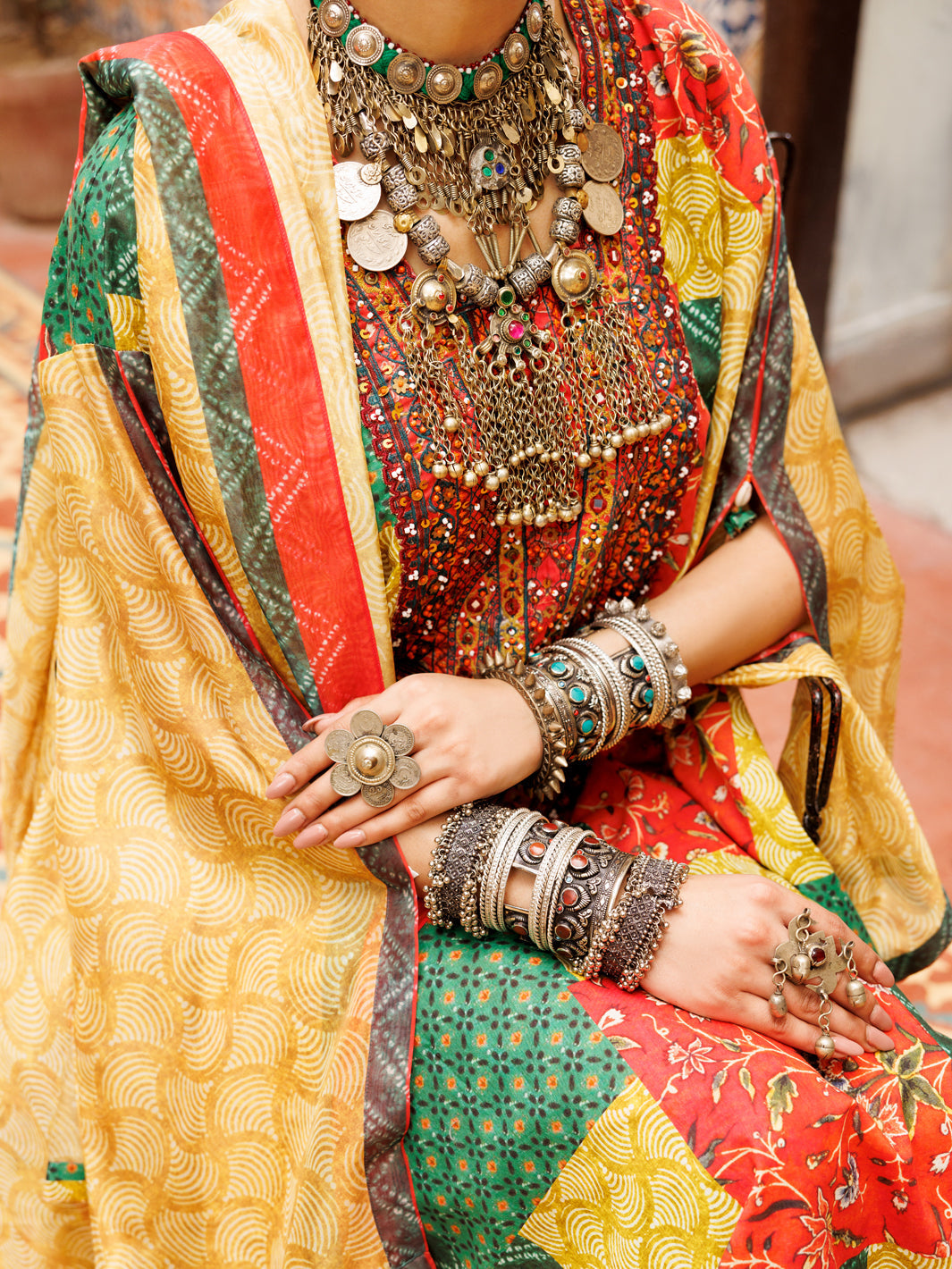 Almirah | Lok Wirsa Signature Collection | ALP-3PS-1957A by Almirah - Designer Dress - Type: Formal - Available at Libayah - 100% Original