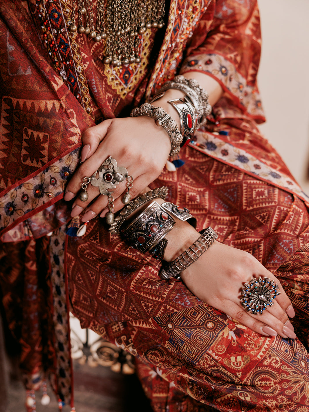 Almirah | Lok Wirsa Signature Collection | ALP-3PS-1959A by Almirah - Designer Dress - Type: Formal - Available at Libayah - 100% Original