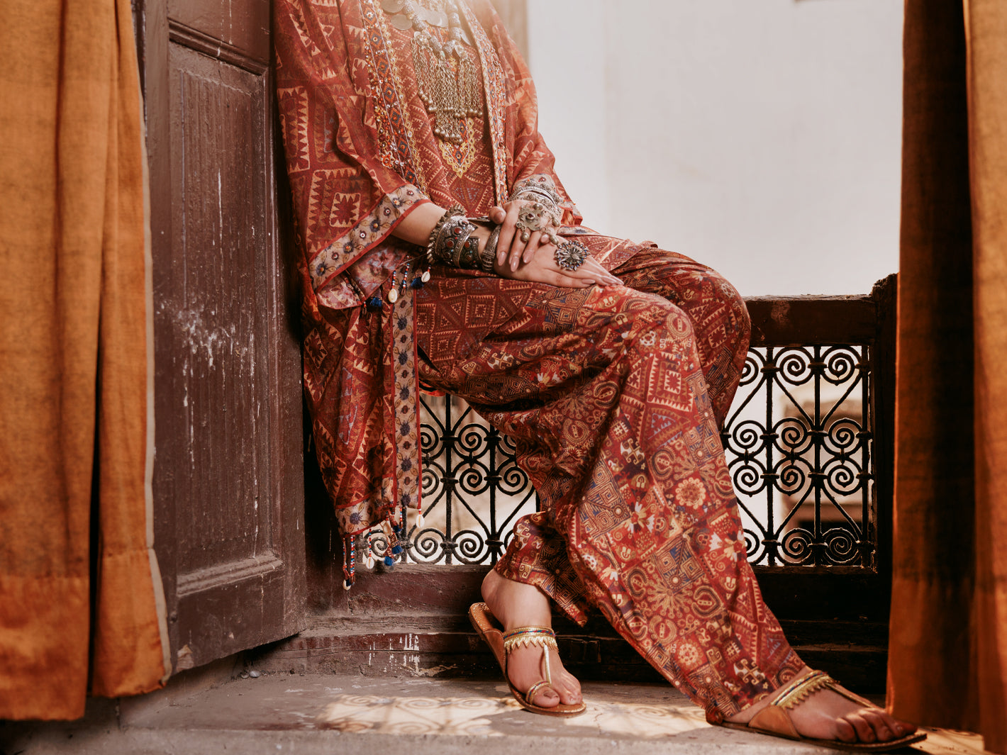 Almirah | Lok Wirsa Signature Collection | ALP-3PS-1959A by Almirah - Designer Dress - Type: Formal - Available at Libayah - 100% Original