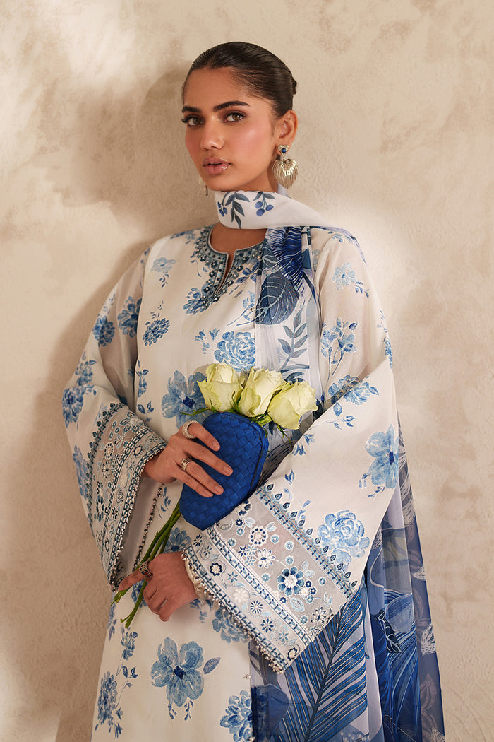 Baroque | Luxury Pret Summer | UF-4413 - Designer Dress - Type : Ladies Clothes - Available at Libayah - 100% Original