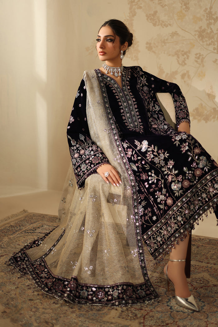 Baroque | Velvet 25 | UF-4321 by Baroque - Designer Dress  - Type : Ladies Clothes - Available at Libayah - 100% Original 