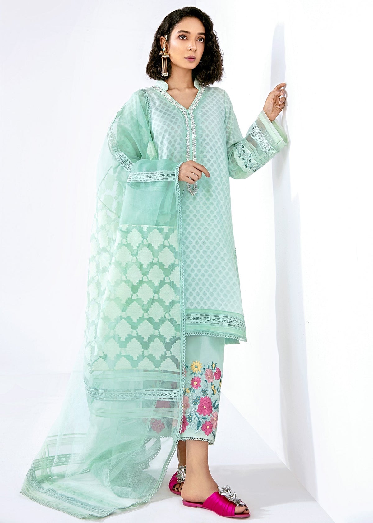 Saira Shakira | Luxury Pret | Garnet by Saira Shakira - Designer Dress  - Type : Ladies Clothes - Available at Libayah - 100% Original 