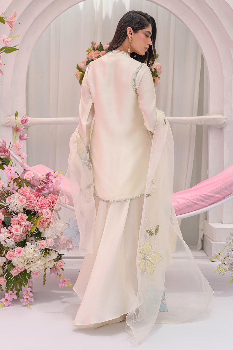 Chic Ophicial | The Maison Duo | Ivory Bloom by Chic Ophicial - Designer Dress  - Type : Ladies Clothes - Available at Libayah - 100% Original 