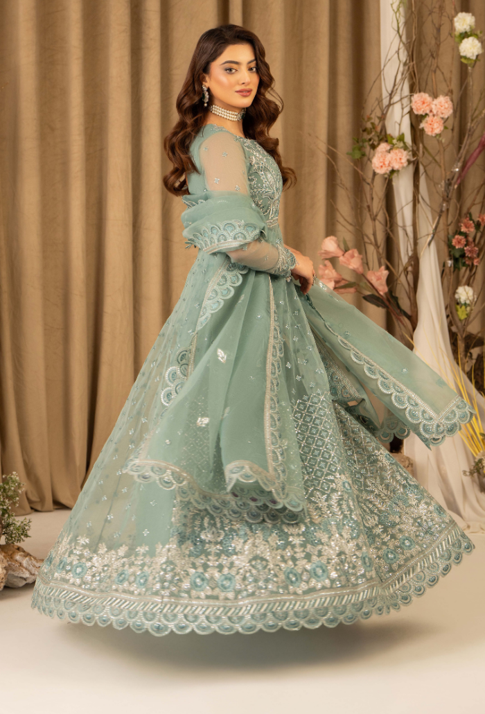 Humdum | Chiffon Collection | HOC - D10 by Humdum - Designer Dress - Type: Ladies Clothes - Available at Libayah - 100% Original