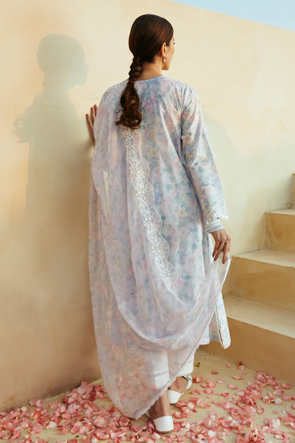 Cross Stitch | Premium Lawn 24 | VIOLA PEARL by Cross Stitch - Designer Dress - Type: Ladies Clothes - Available at Libayah - 100% Original