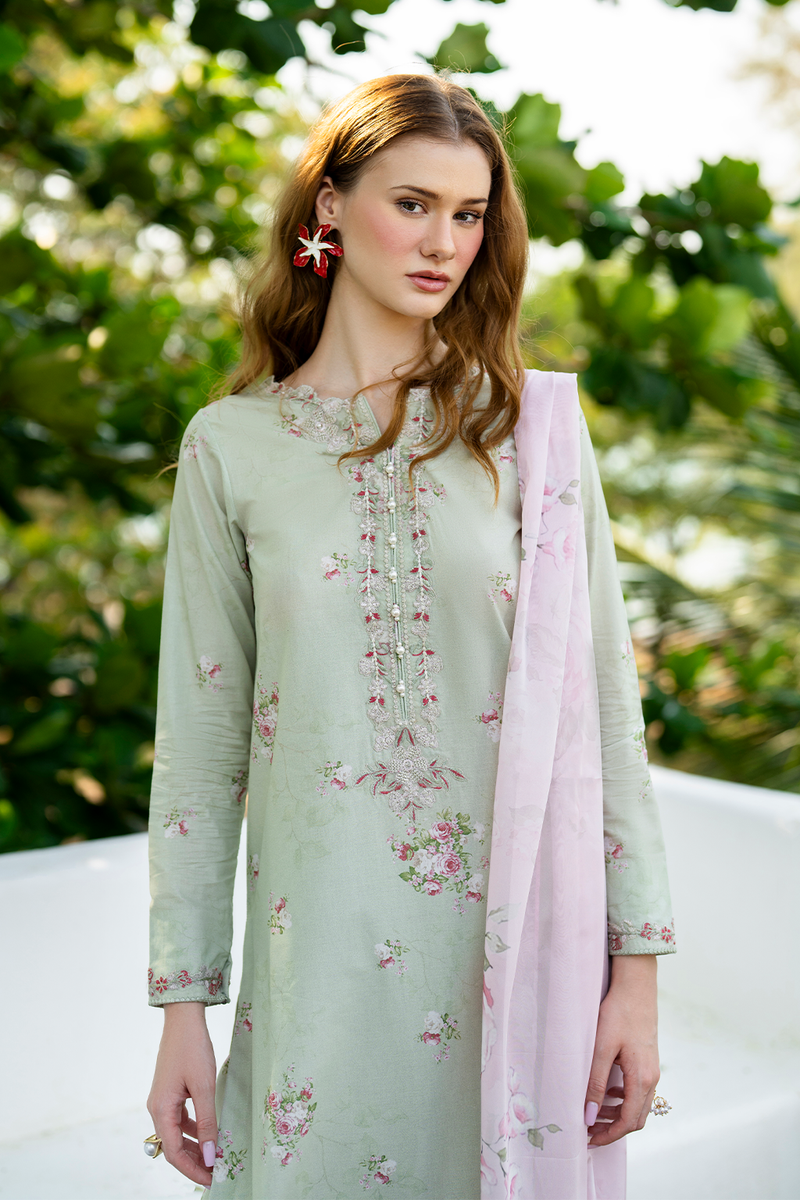 Iznik | lawn 26 | UE-487 by Iznik - Designer Dress  - Type : Ladies Clothes - Available at Libayah - 100% Original 