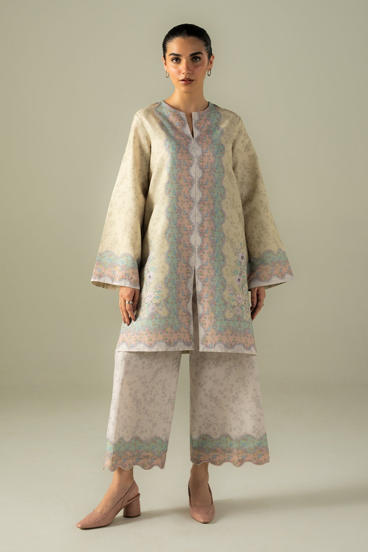 Afrozeh | Coords 25 | Static by Afrozeh - Designer Dress  - Type : Ladies Clothes - Available at Libayah - 100% Original 