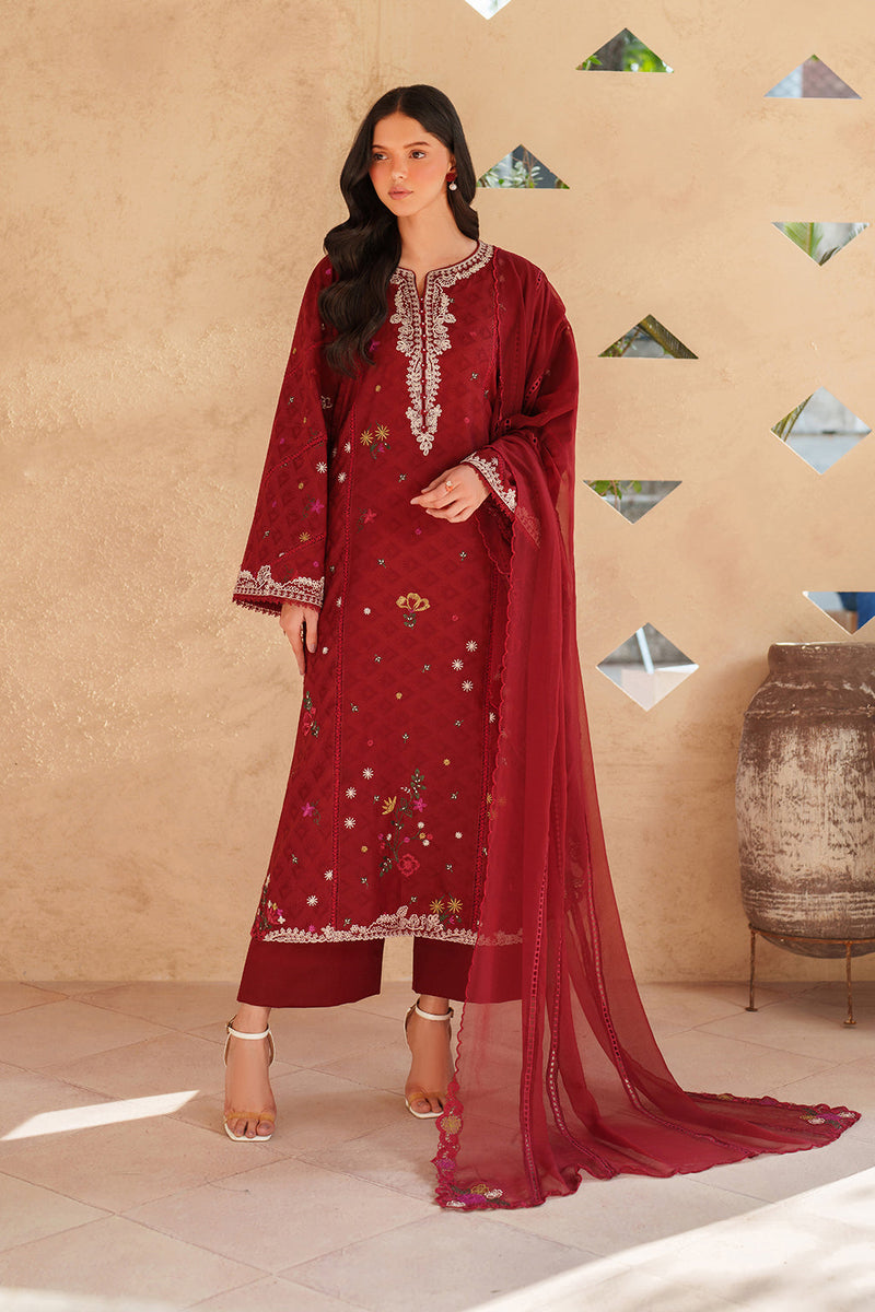 Iznik | Eid lawn | EL-02 Embroidered Lawn by Iznik - Designer Dress  - Type : Ladies Clothes - Available at Libayah - 100% Original 