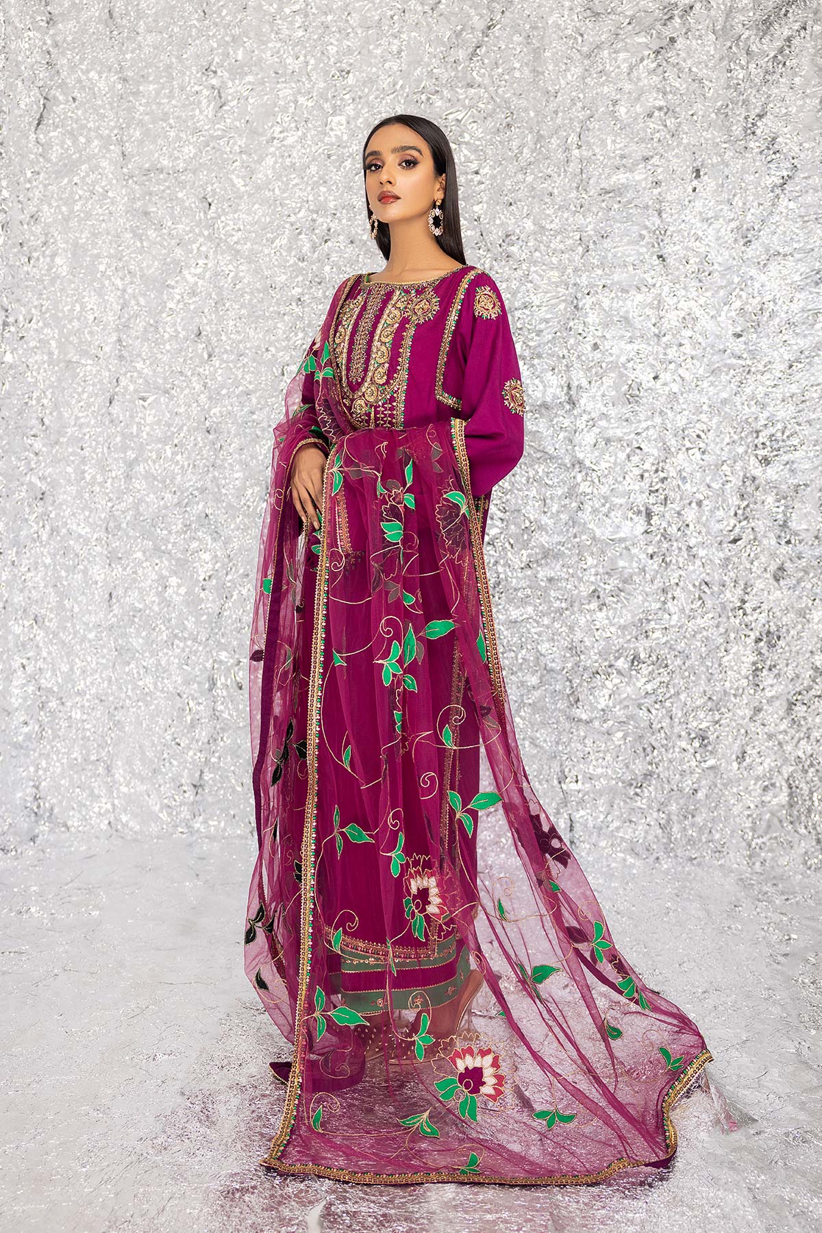 Mina Kashif | Luxury Pret | MK22-6 by Mina Kashif - Designer Dress - Type: Formal - Available at Libayah - 100% Original