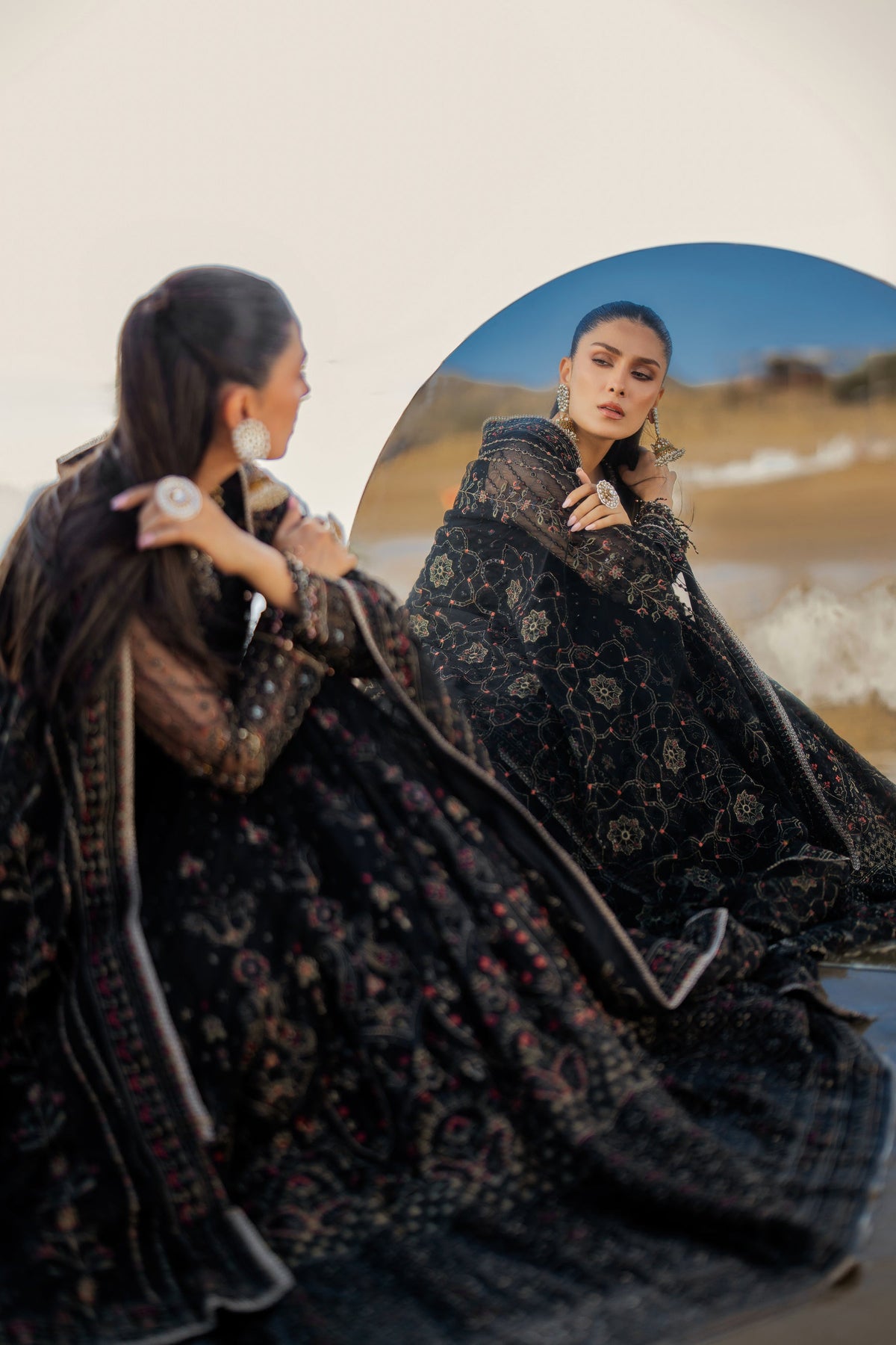 Naqshi | Sahil Kinaray | BLAIN by Naqshi - Designer Dress - Type: Ladies Clothes - Available at Libayah - 100% Original