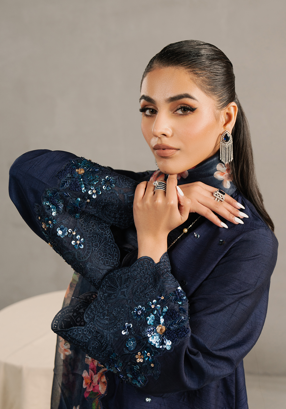 Zarqash | Silk Edit | ZQS 001 AMAYA by Zarqash - Designer Dress - Type: Ladies Clothes - Available at Libayah - 100% Original