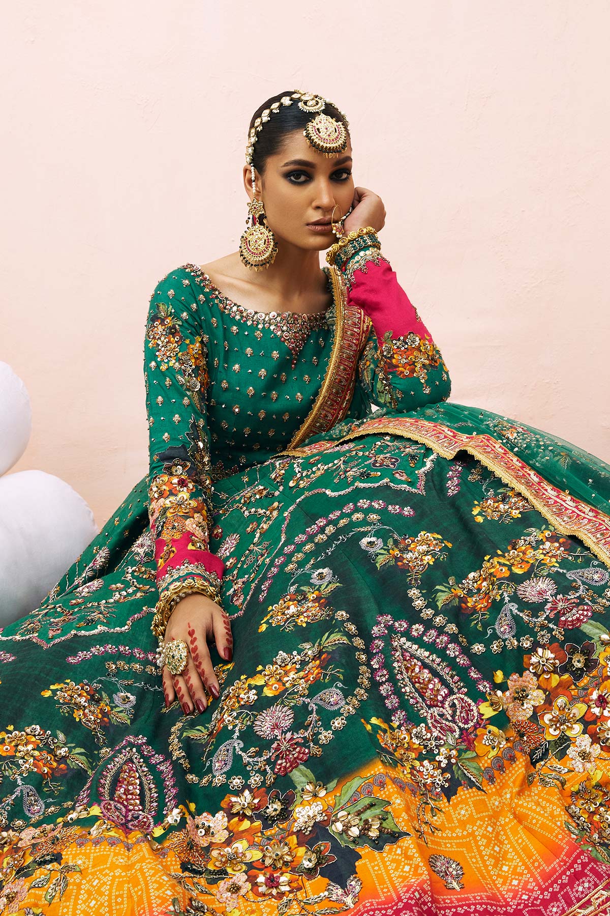 Mina Kashif | Wedding Formals | Rani by Mina Kashif - Designer Dress - Type: Bridal - Available at Libayah - 100% Original