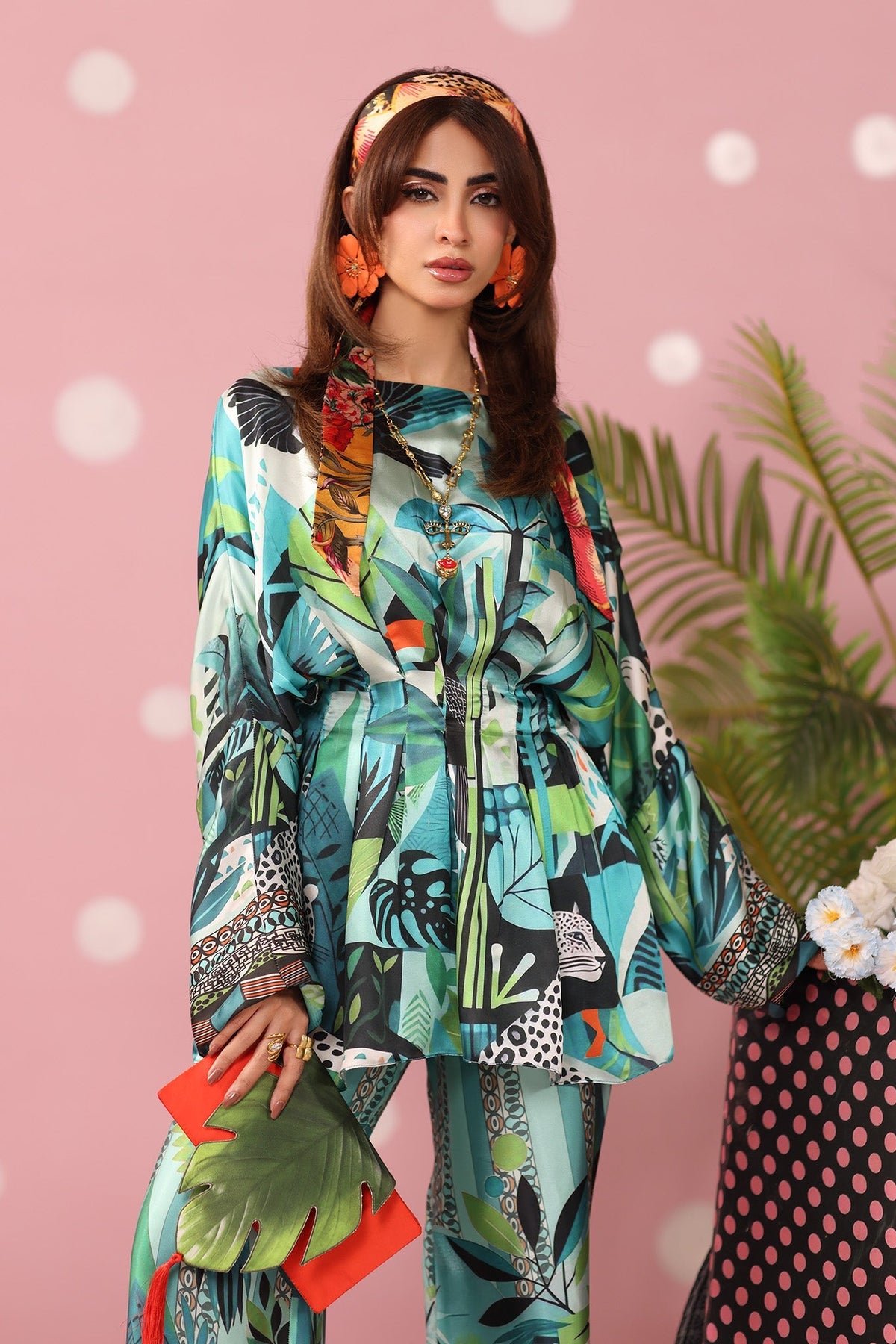 Musferah Saad | Resort Collection | Azure Ambush by Musferah Saad - Designer Dress  - Type : Ladies Clothes - Available at Libayah - 100% Original 